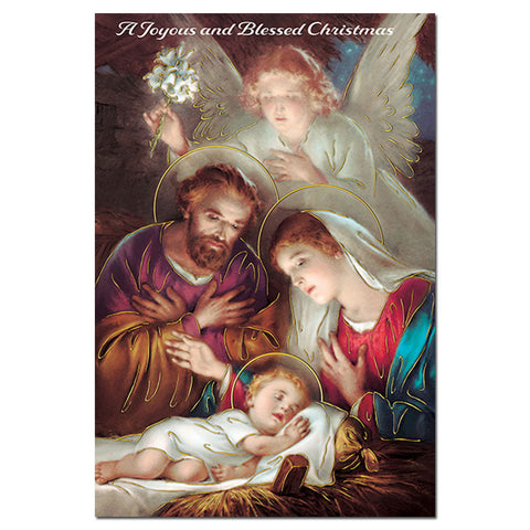 Joyous and Blessed Christmas: 15 cards
