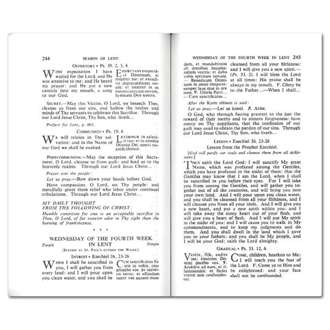 New Marian Missal: 1958 sewn binding