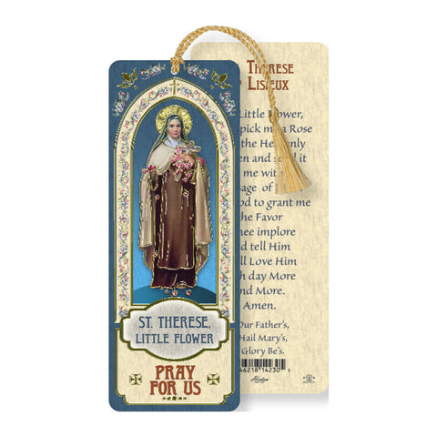 Laminated Bookmark: St. Therese