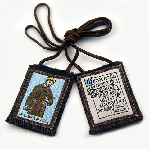 Brown Scapular - St. Francis