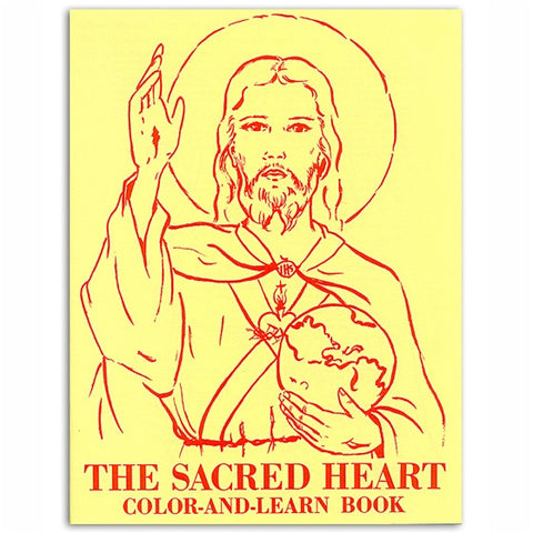Sacred Heart Coloring Book
