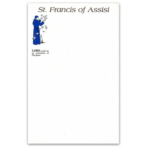 St. Francis Stationery - Tablet