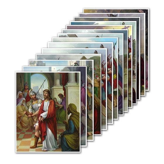 Stations of the Cross Prints: 4 x 6"