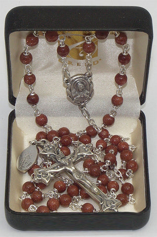 Goldstone Men's Rosary