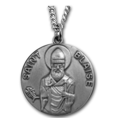St. Blaise Sterling Medal