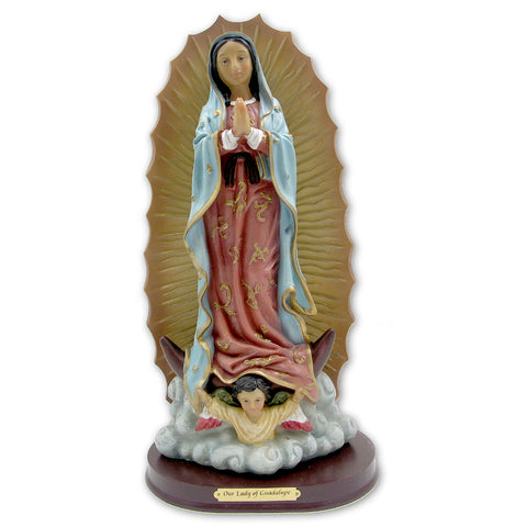 Our Lady of Guadalupe: 12"