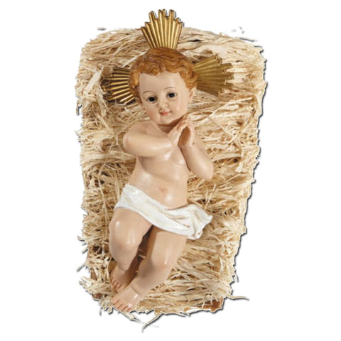 Infant Jesus with Crib: 5"