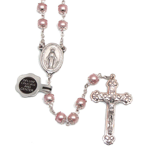 Rose Pearl Rosary