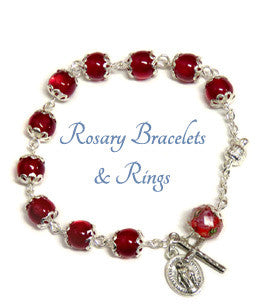 Rosary Bracelets & Rings