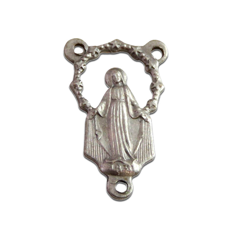 Small Miraculous Medal centerpiece