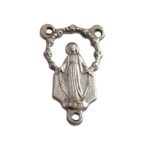 Small Miraculous Medal centerpiece