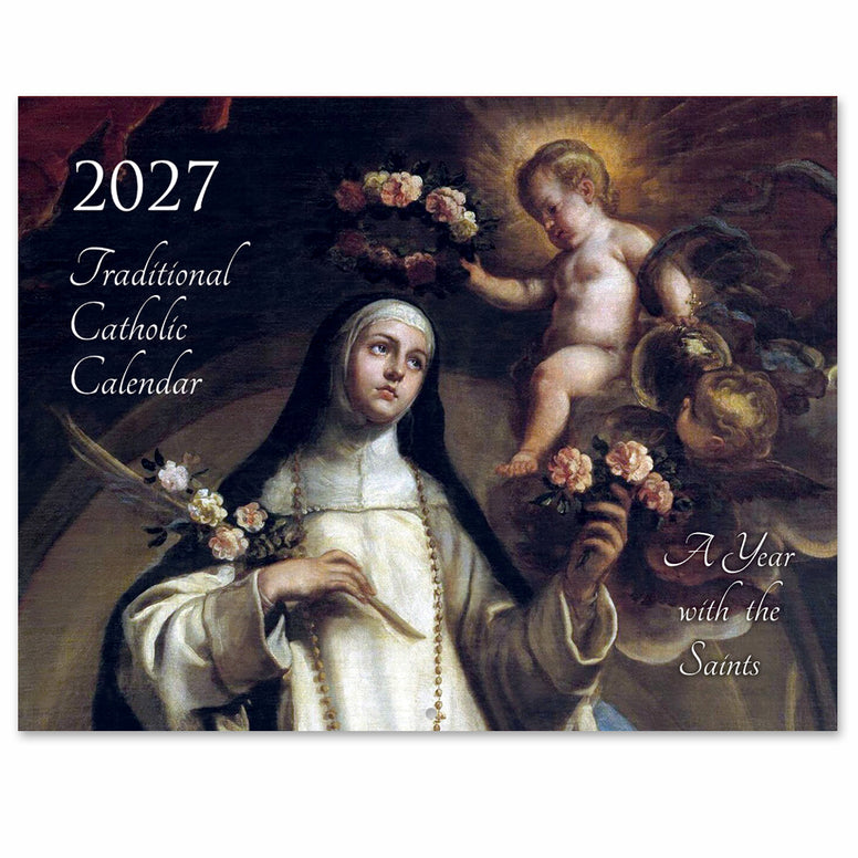 2027 Traditional Catholic Wall Calendar