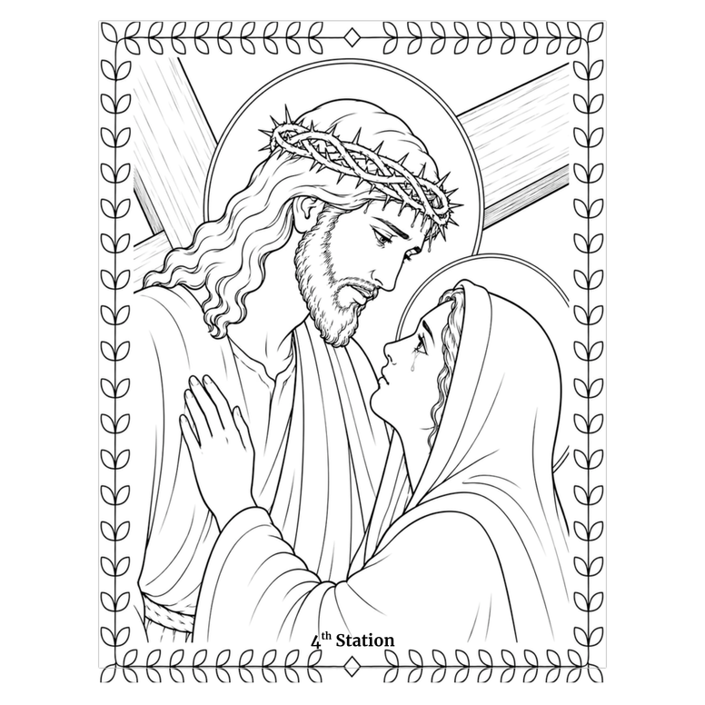 Catholic Prayers and Devotions Coloring Book