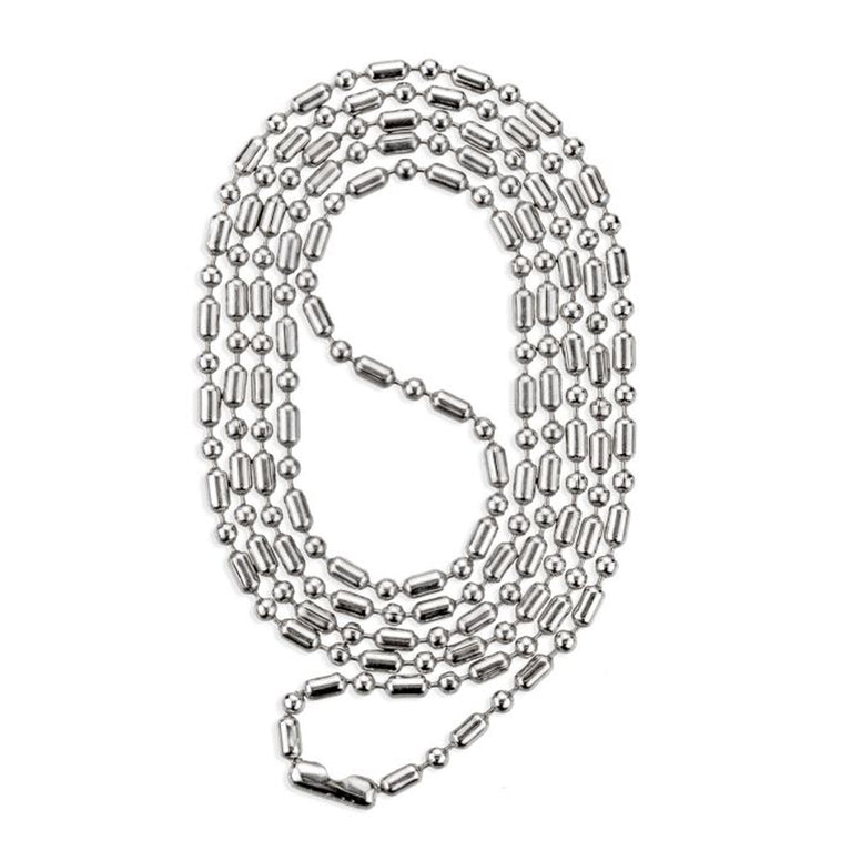 Stainless Ball Bar Chain  30"