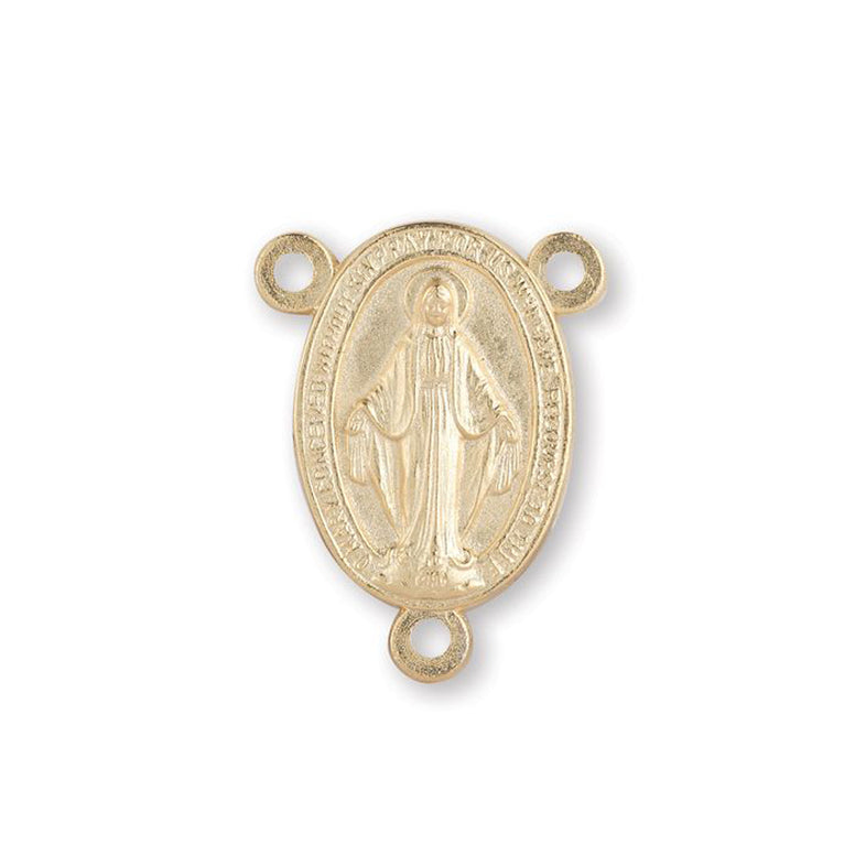 Gold Miraculous Medal Centerpiece
