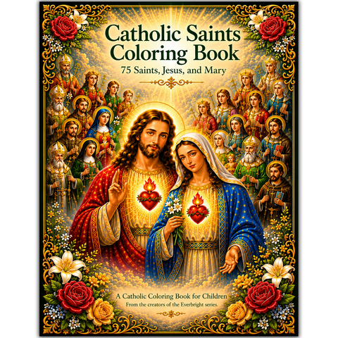 Catholic Saints Coloring Book