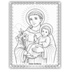 Catholic Saints Coloring Book