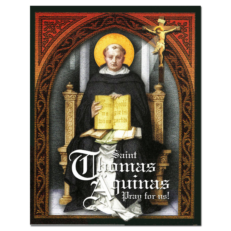 St. Thomas Aquinas Note Card