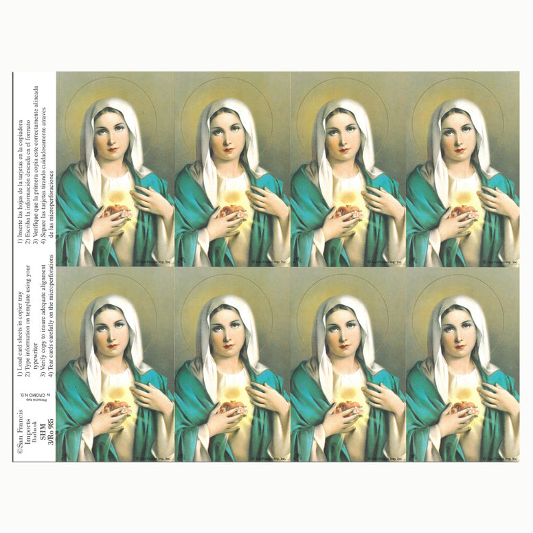 Immaculate Heart of Mary Style S