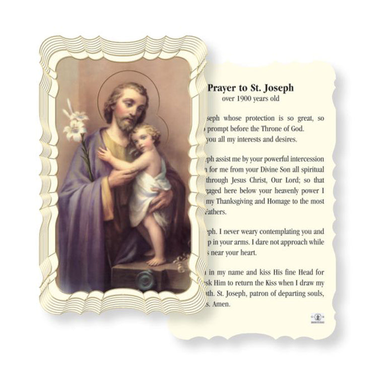 St. Joseph Prayer card