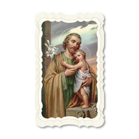 St. Joseph Holy Card
