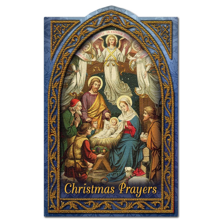 Christmas Prayers Holy Card