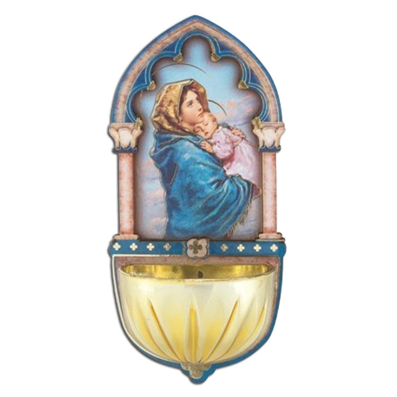 Madonna of the Street Holy Water Font