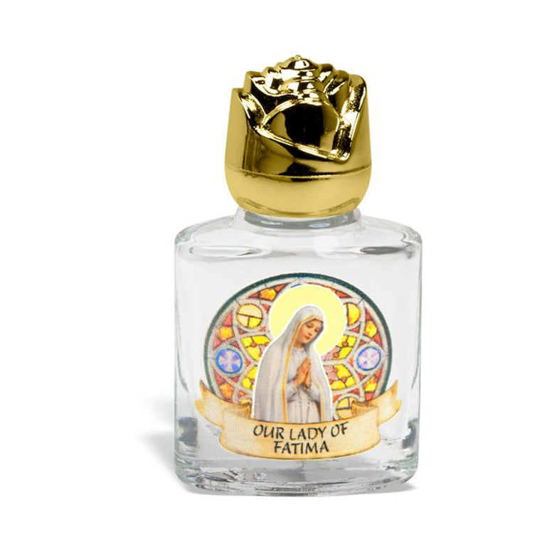 .25 oz. Our Lady of Fatima Holy Water Bottle