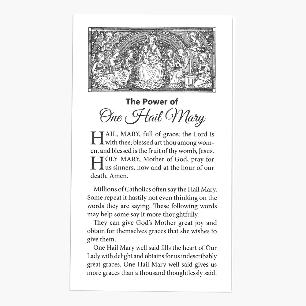the-power-of-one-hail-mary-mary-immaculate-queen-center for Free Printable Catholic Hail Mary Prayer The Power of One Hail Mary – Mary Immaculate Queen Center for Free Printable Catholic Hail Mary Prayer