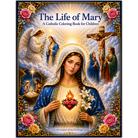 The Life of Mary Coloring Book