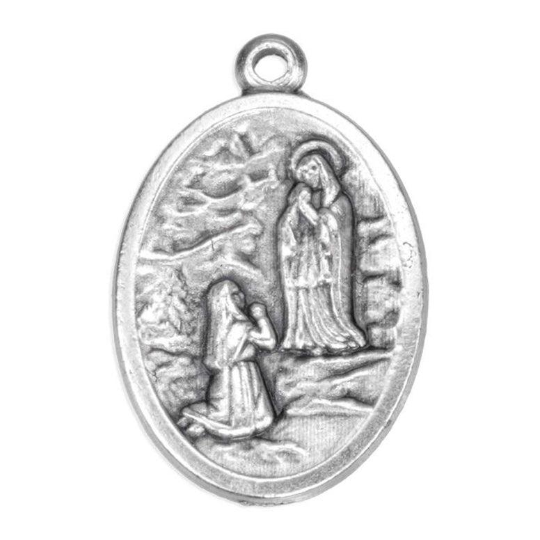 1" Our Lady of Lourdes and St. Bernadette