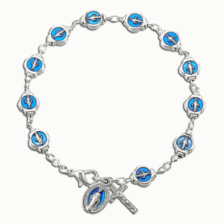 One decade Rosary Bracelet