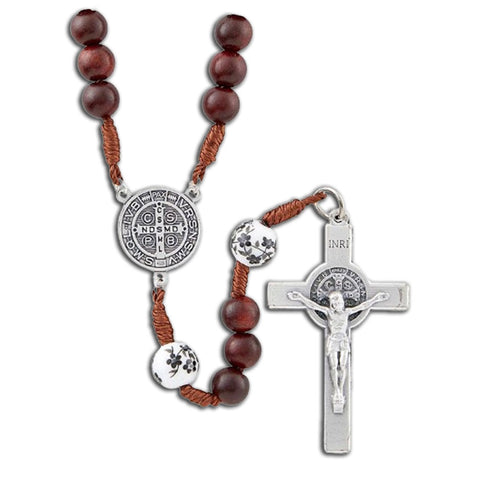 Monte Cassino Wood Rosary