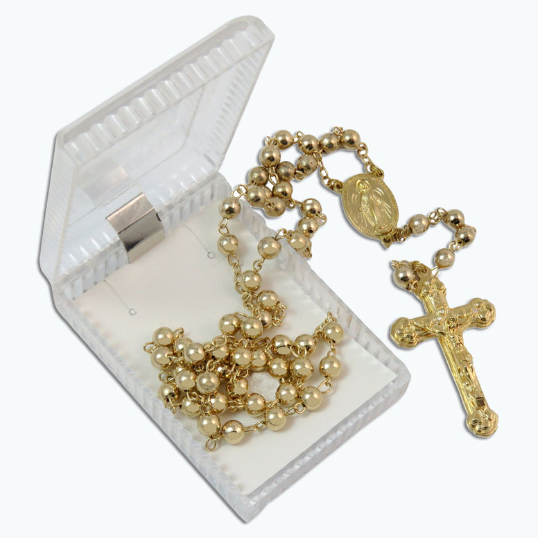 Gold-plated Rosary