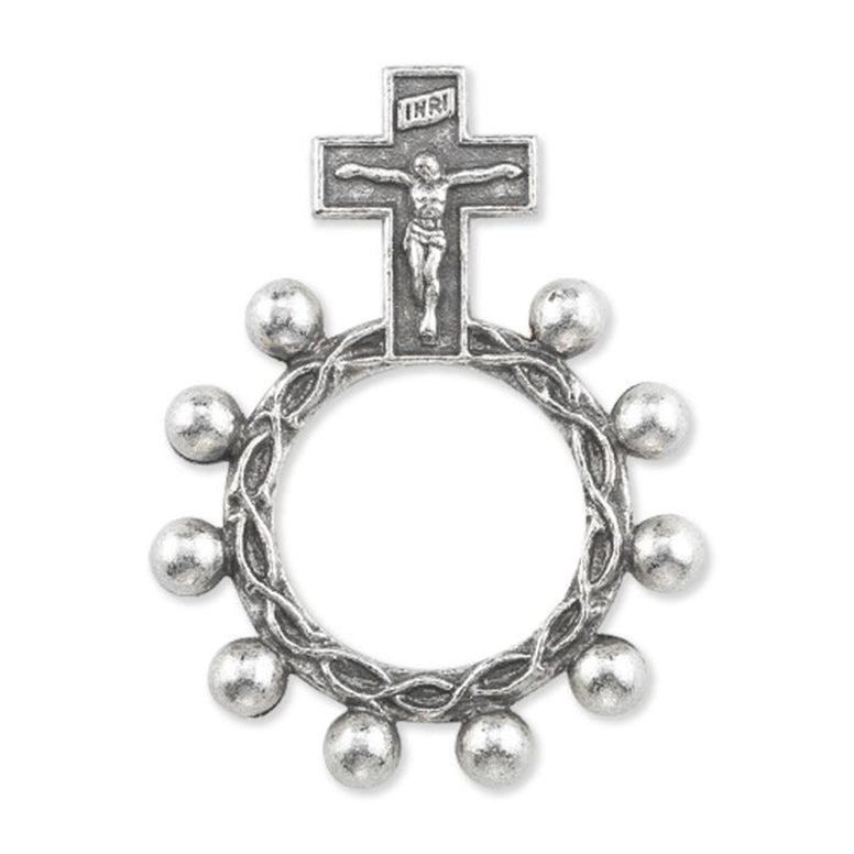 Rosary ring with Crucifix