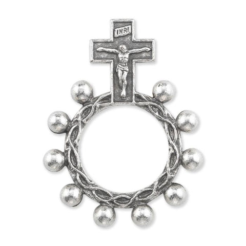 Rosary ring with Crucifix
