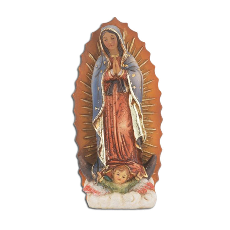 Our Lady of Guadalupe: 4" statue