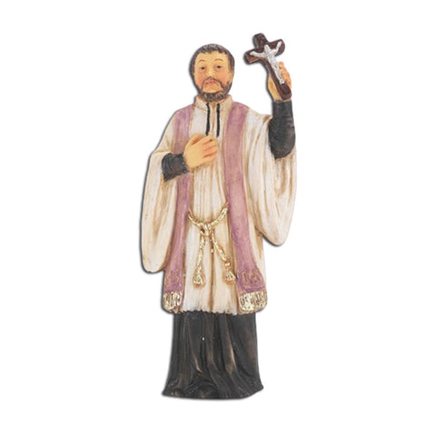 St. Francis Xavier: 4" statue