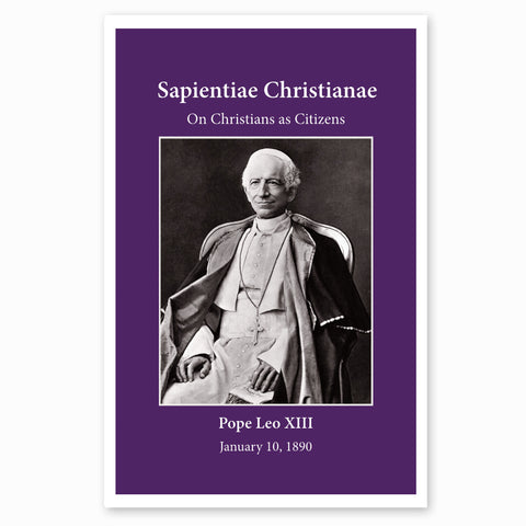 Sapientiae Christianae: On Christians as Citizens
