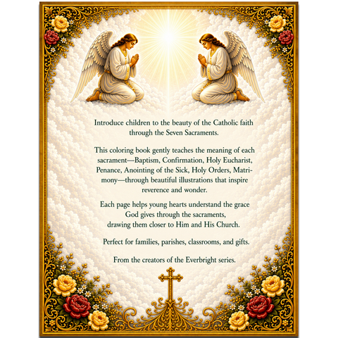 The Seven Sacraments Coloring Book