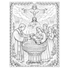 The Seven Sacraments Coloring Book