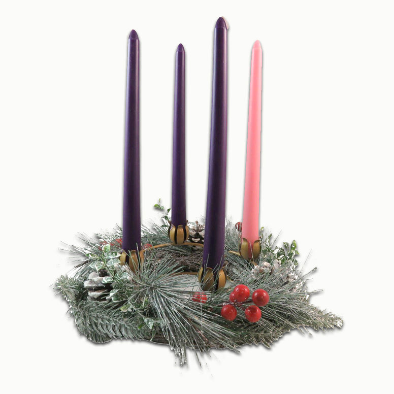 Advent Wreath with decor