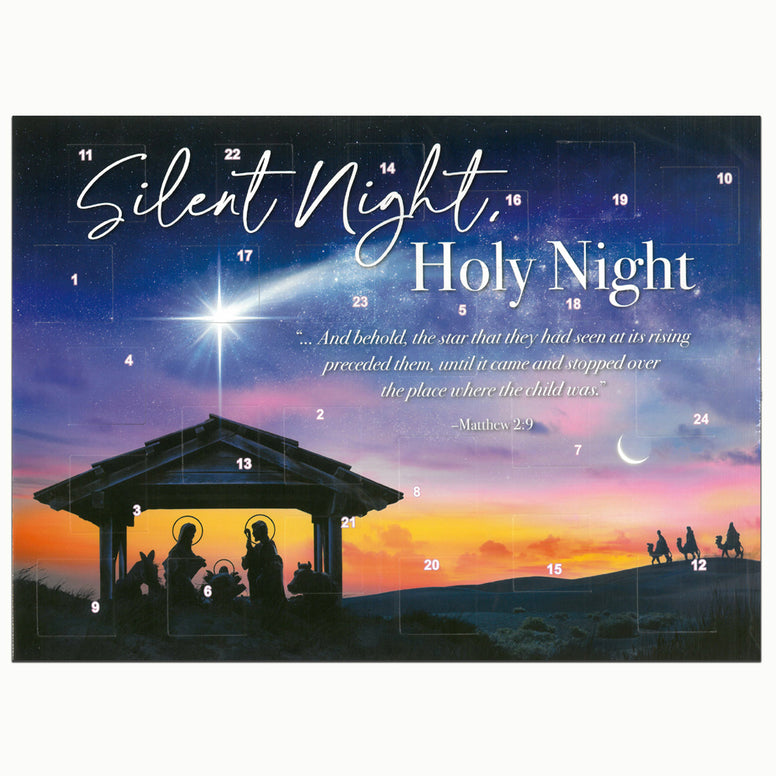 Advent Calendar: Silhouette Nativity