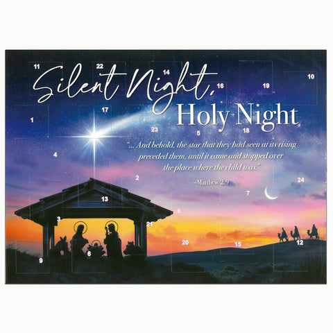 Advent Calendar: Silhouette Nativity