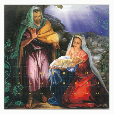 Advent Calendar: Mary Holding Jesus