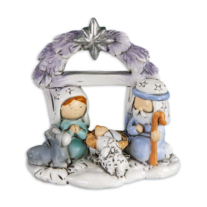 Holy Family with Animals Ornament