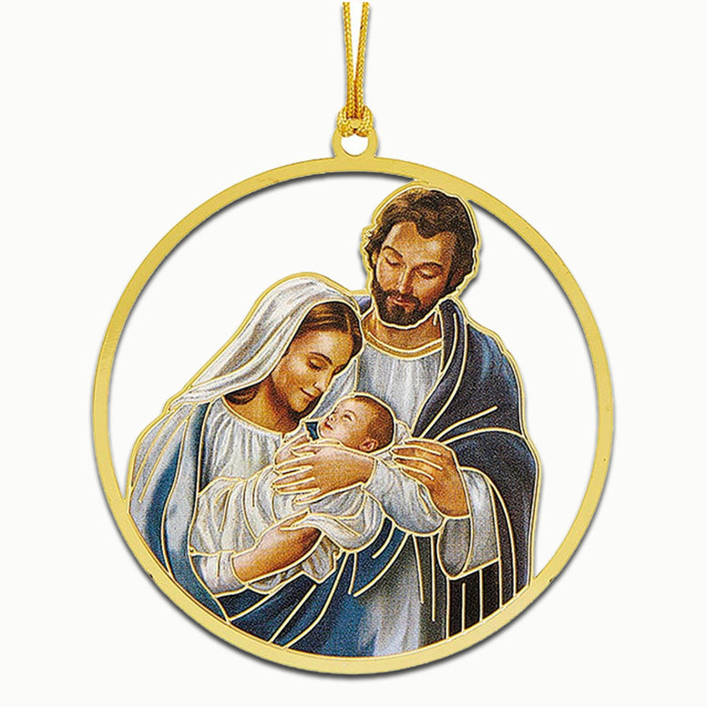 Wondrous Love Brass Ornament