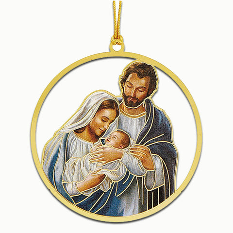 Wondrous Love Brass Ornament