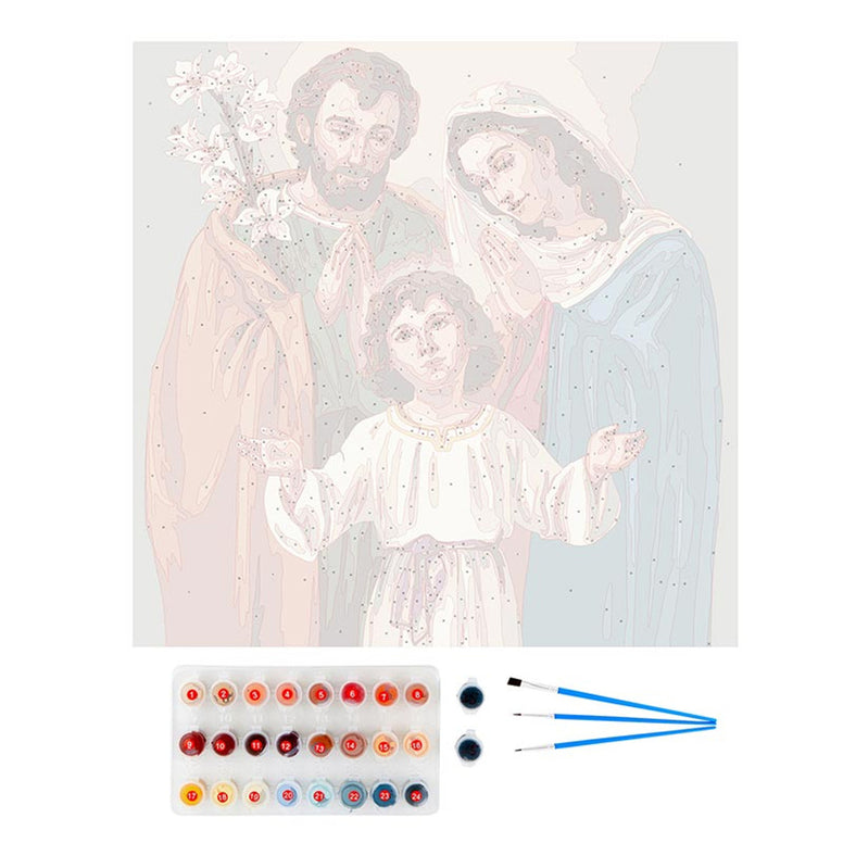 Paint by Number: Holy Family