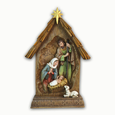 Holy Family in Creche